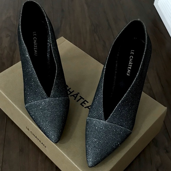 Glitter Pump Heels - Picture 6 of 8